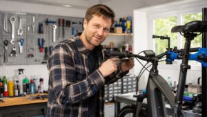 Display flackert nur bei eingeschaltetem Frontlicht: Gemeinsame Spannungsversorgung untersuchen